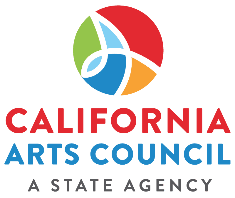 California Arts Council logo in Red, blue, yellow and light blue.