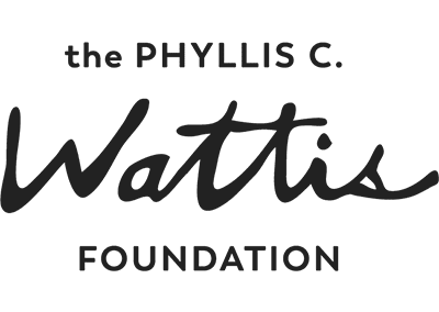 Phyllis C. Wattis Foundation with black text