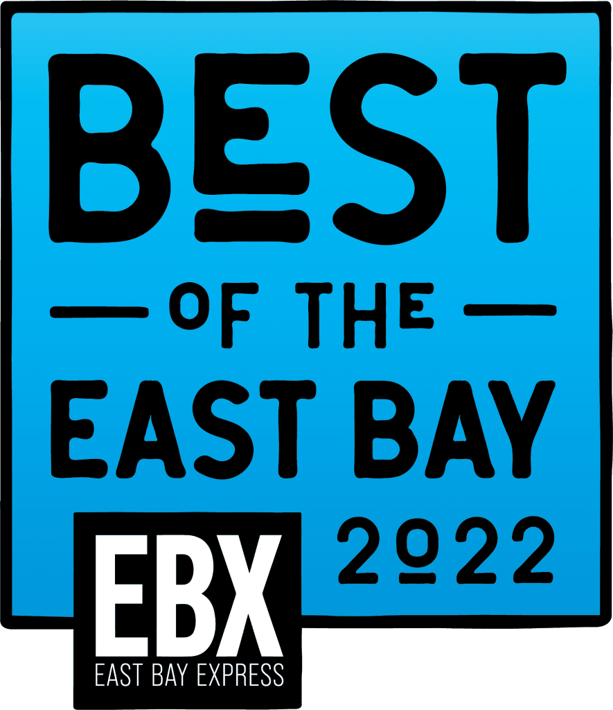 Blue Logo for East Bay Express Best of the East Bay 2022